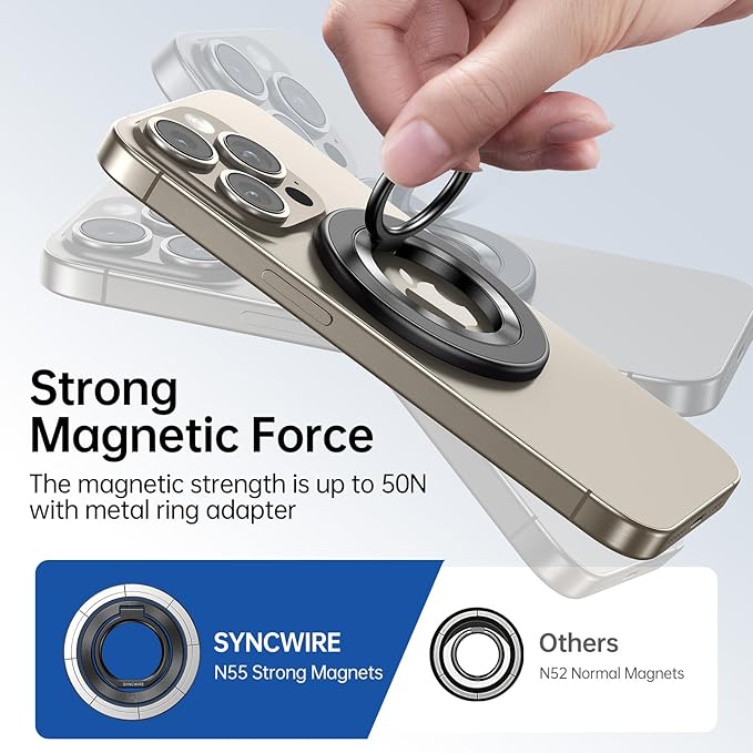 SYNCWIRE Magnetic Phone Ring Holder - Image 7