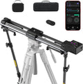 Zeapon Micro4 E1000 Double Distance Motorized Camera Slider, High-Speed Low Noise Motor 10-26Lbs Payload, 42''/107cm Compact Slider with Carrying case, LCD Screen, App Control, Smooth Damping Design