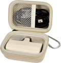 Portable Charger Power Bank Case for Swyop/for Feob/for Charmast/for JEJILL/for LanLuk/for VEGER/for iWALK/for Taegila/for Kuulaa and More Small Charging Battery Pack - Bag Only (Beige)