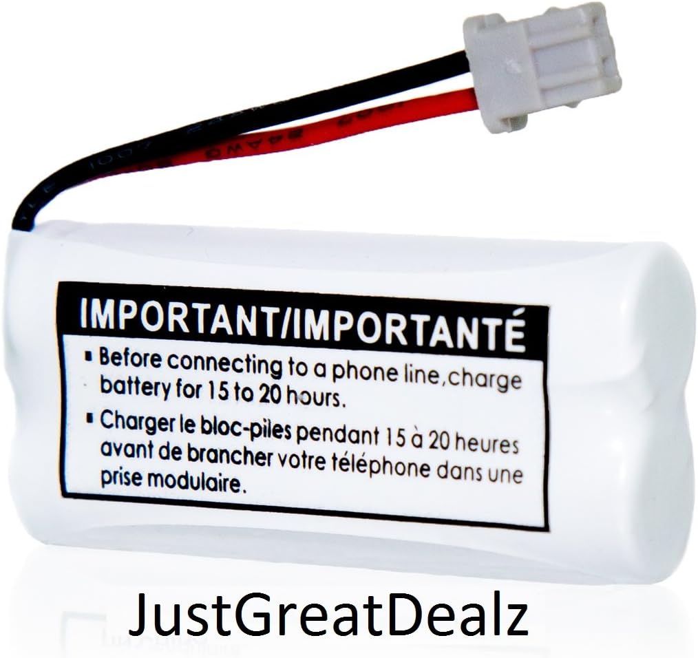 JustGreatDealz Battery BT-1021 BT1021 BBTG0798001 for Uniden Cordless Handset Telephones (2-Pack)