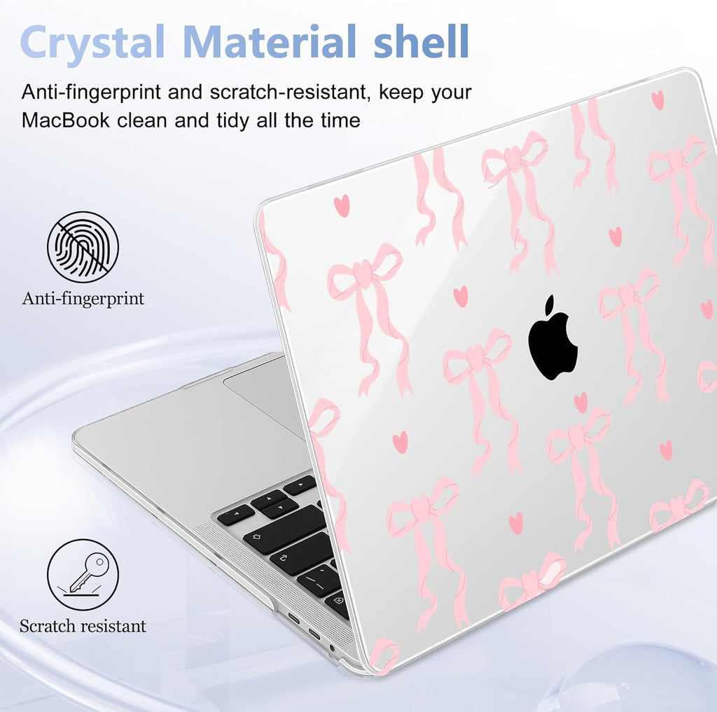 for MacBook Pro 16 inch Case 2019 2020 Release Model A2141, Plastic Hard Shell Cover with Keyboard Cover & Screen Protector for MacBook Pro 16 inch with Touch Bar & Touch ID, Bow