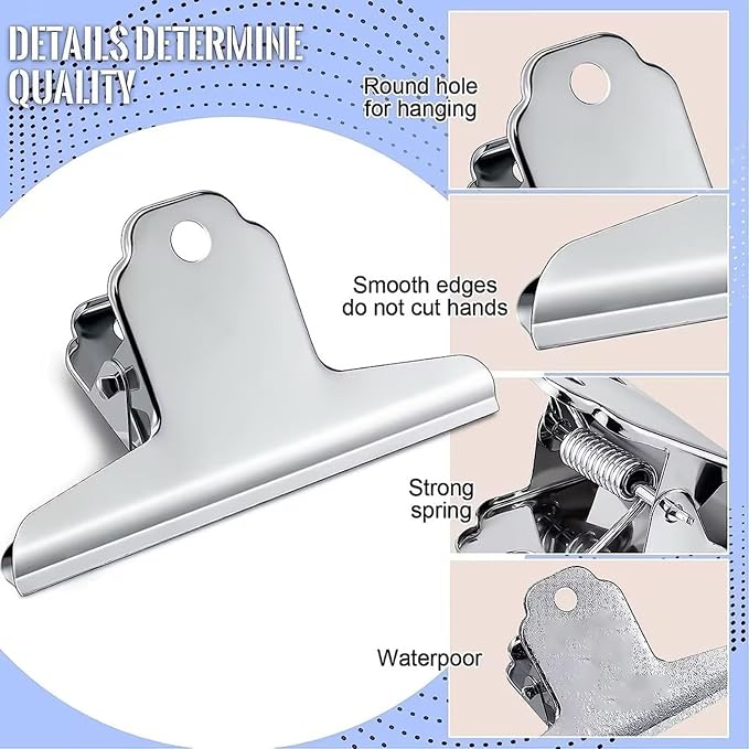 Large Bull Paper Clips, 2.95 Inch - Image 5