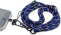 Adjustable Cell Phone Lanyard Crossbody Smartphone Strap Soft Rope Phone Lanyard for Around the Neck Holder (Navy)