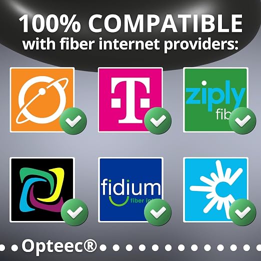 opteec® - Shielded Fibre Optic Cable - 15M - ORANGE/SFR/BOUYGUES/SOSH/RED by - Image 3