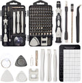 Precision Screwdriver Set, SHARDEN 122 in 1 Electronics Magnetic Repair Tool Kit with Case for Repair Computer, iPhone, PC, Cellphone, Laptop, Nintendo, PS4, Game Console, Watch, Glasses etc (Grey)