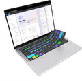 JCPal Figma Shortcut Guide Keyboard Cover for Apple MacBook Pro 14 inch and MacBook Pro 16 inch (M1-M4 Models) and MacBook Air 13 inch and MacBook Air 15 inch (M2-M4 Models) (US-Layout)