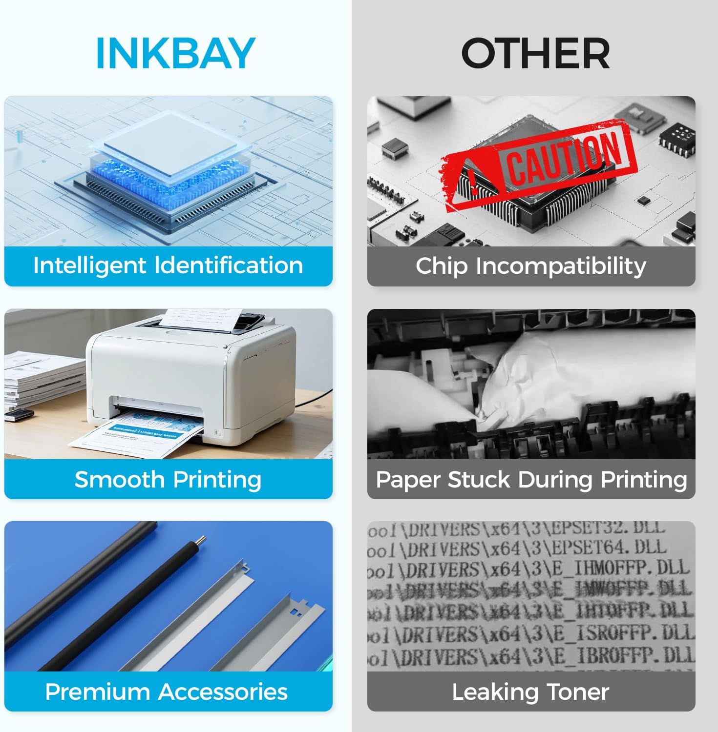 414X Toner Cartridges Set 4-Pack High Yield with Chip Replacement for HP 414X 414A Toner Compatible with HP Color Laserjet M455dn MFP M480f M454dn M454dw MFP M479fdn M479fdw Printer