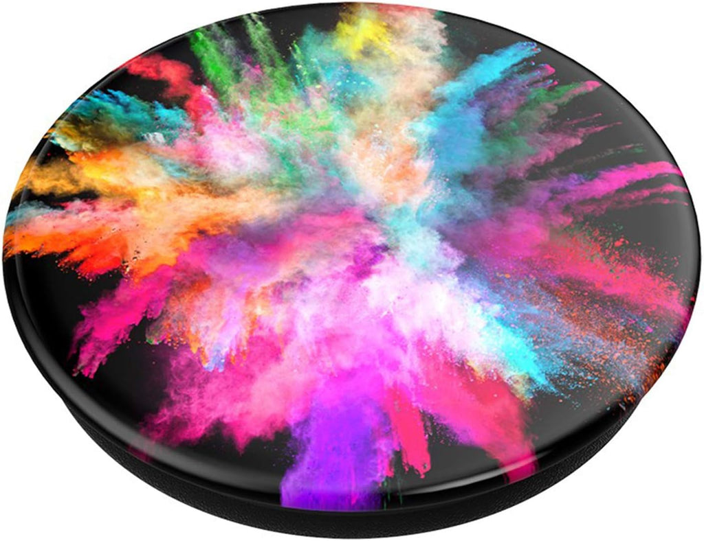 PopSockets: Phone Grip with Expanding Kickstand, Pop Socket for Phone - Color Burst Gloss