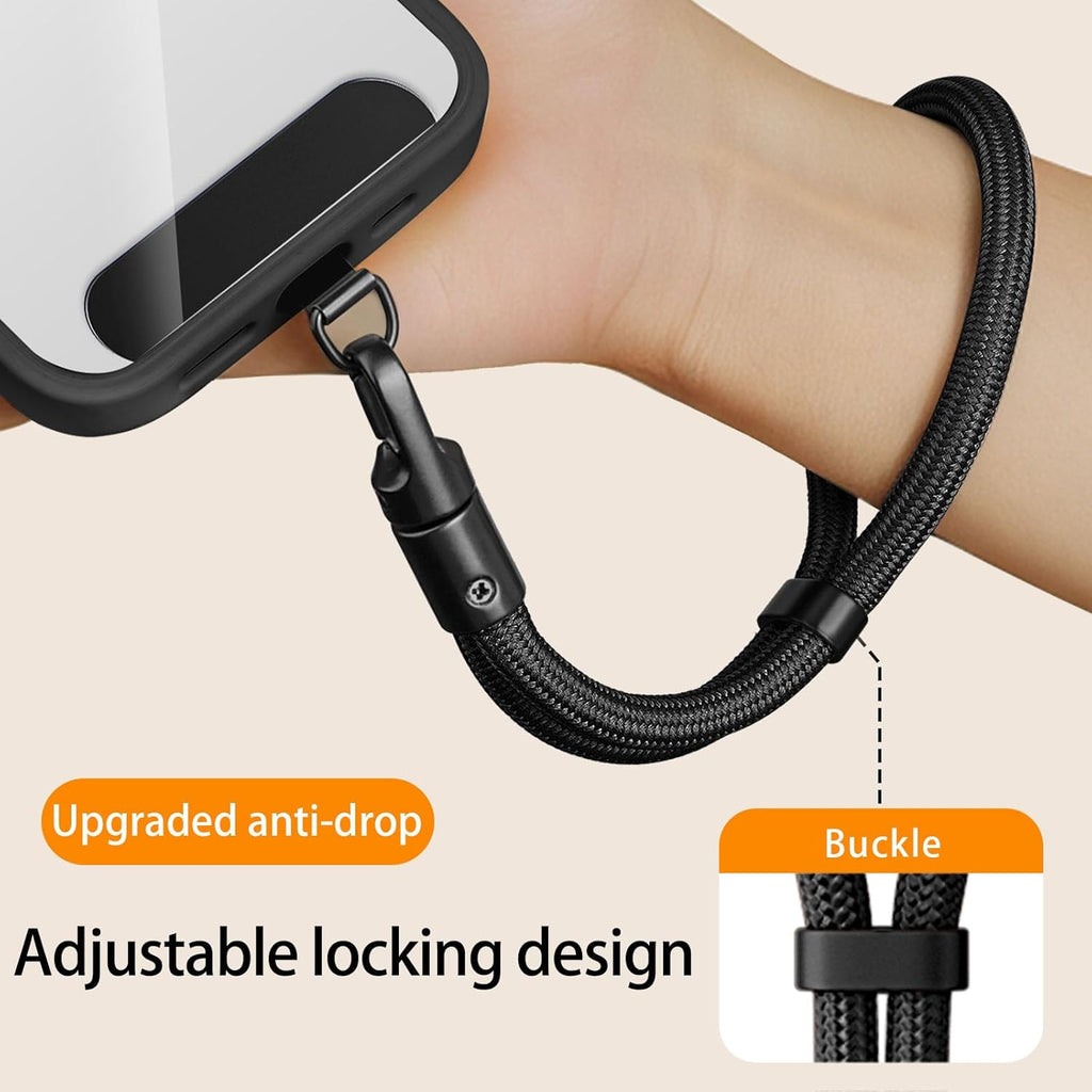 Camera Wrist Strap, Phone Wrist Strap for iPhone Case Camera, Anti Theft Strap Lanyard with 360° Rotating Hook, Wristlet Hand Strap for Phone Chain Charm