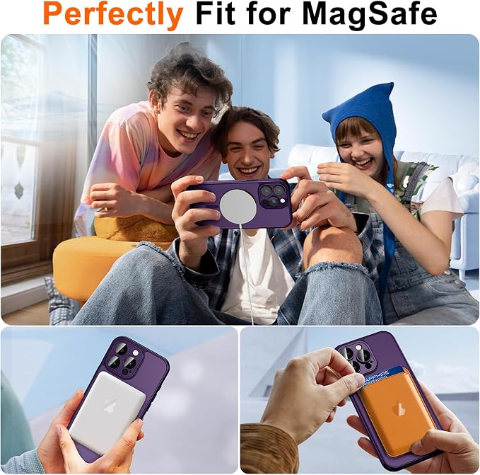 for iPhone 16 Pro Case with Privacy Screen Protector and Camera Protection - Image 4