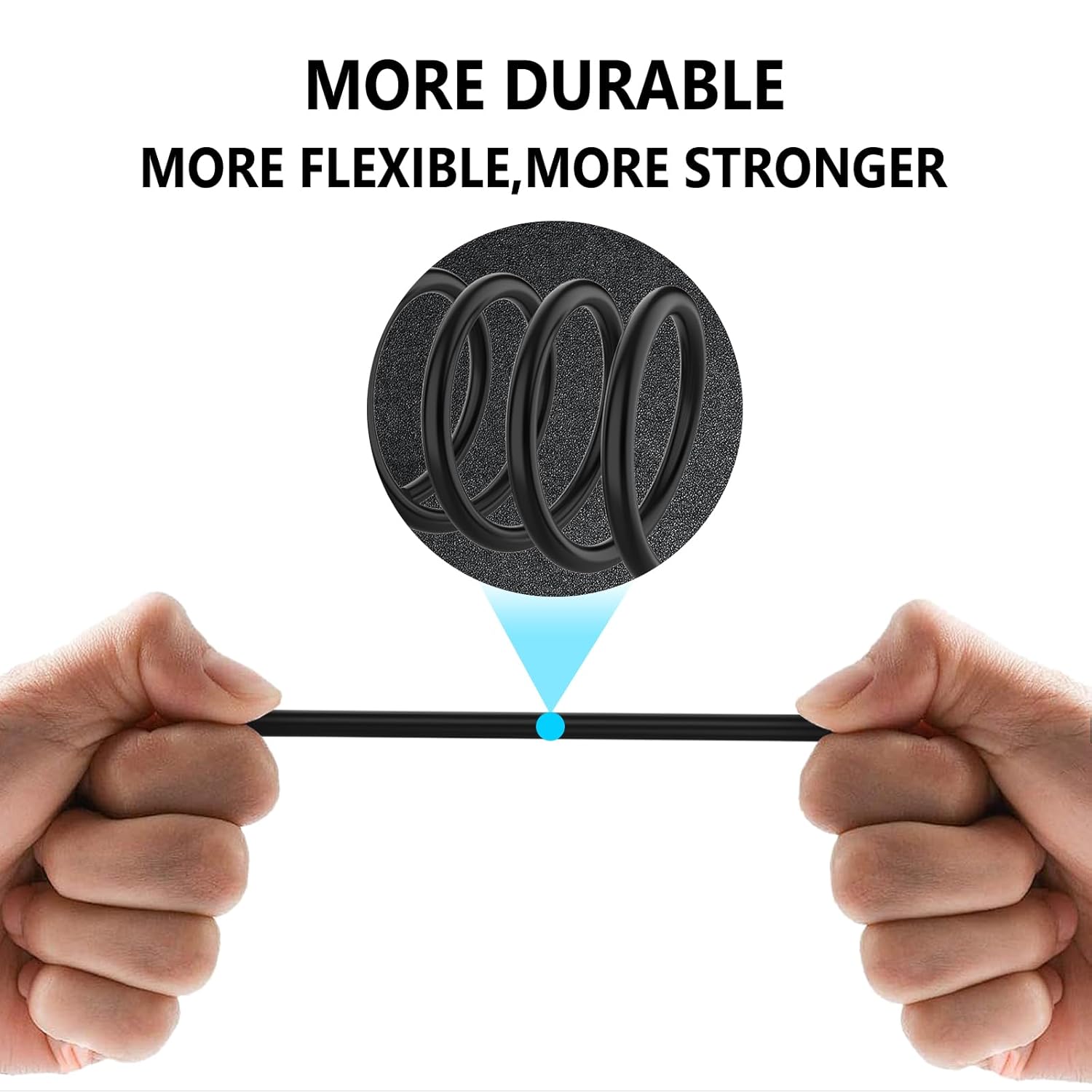 Amzpas Headphone Extension Cable, 4 Pole TRRS 3.5mm Extension Audio Cord Male to Female Stereo Audio Cable for Headset, iPhone, iPad, Smartphones, Tablets, Media Players and More (9.8ft)