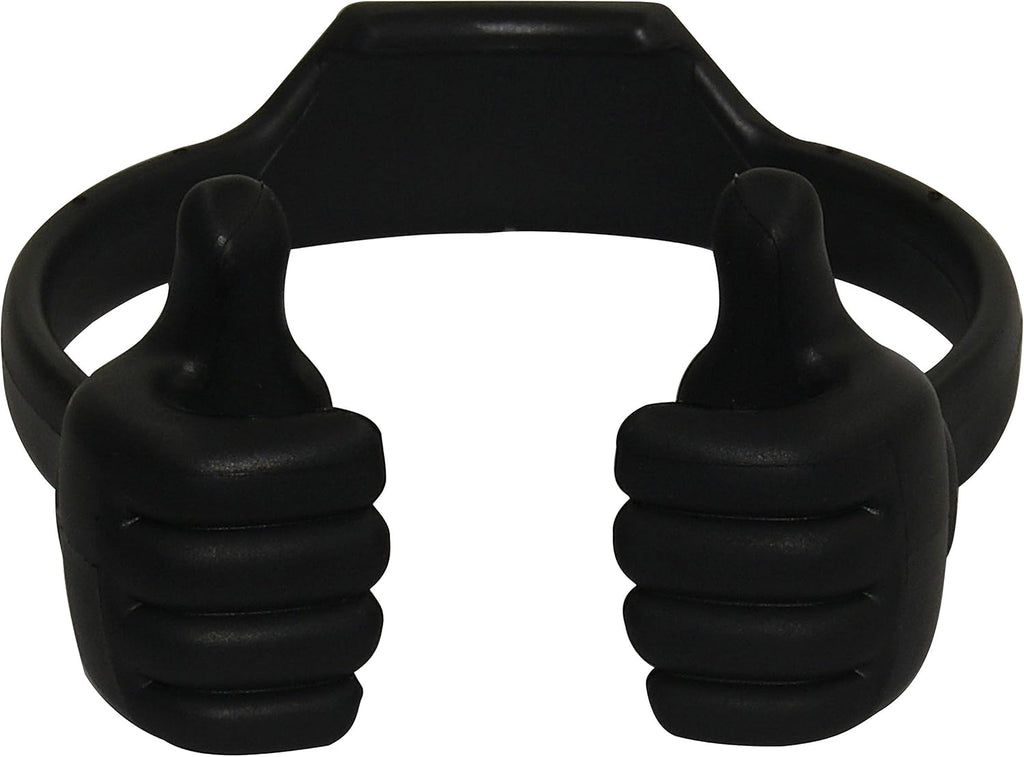 Honsky Thumbs-up Cell Phone Stand Holder, Tablet Stand Cradle for Desk Desktop Smartphone Cellphone Mobile Phone Tablets – Universal Adjustable Flexible, Black