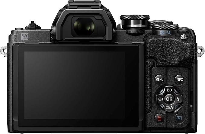 OM SYSTEM Olympus E-M10 Mark IV Black Micro Four Thirds System Camera 20MP - Image 2