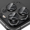 Tensea for iPhone 16 Pro/iPhone 16 Pro Max/iPhone 15 Pro/iPhone 15 Pro Max Camera Lens Protector, Metal Aluminum Alloy Tempered Glass Cover Camera Screen Protector Accessories, Case Friendly
