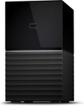 Western Digital 20TB My Book Duo Desktop RAID External Hard Drive HDD, USB 3.1, With Password Protection and Auto Backup Software - WDBFBE0200JBK-NESN