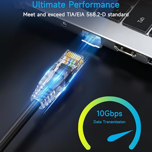 Cat6 Ethernet Patch Cable 7 ft, Cat6 - Image 2