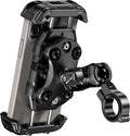 Kewig Motorcycle Phone Mount Holder with Vibration Dampener & Secure Lock, Anti-Shake Handlebar Cellphone Mount for Moto Bike Scooter ATV, Adjustable Phone Mount Fit 5.4-7.2'' Phone