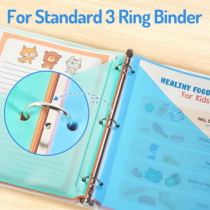 Forvencer 96 Count Binder Dividers - Image 6