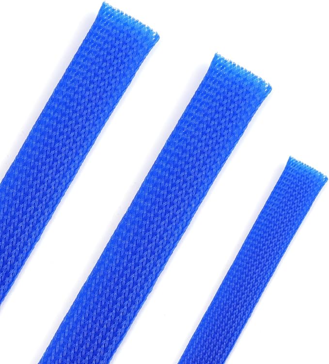 25ft PET Expandable Braided Cable Sleeve 1.2 inch Pet Braided Cable Sleeve by PursuingaBetterLife