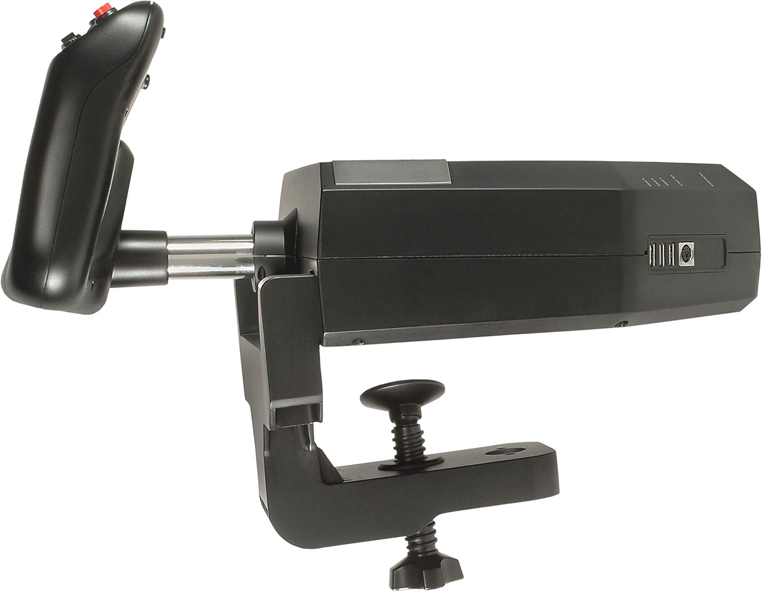 Logitech G PRO Flight Yoke System, Professional Simulation Yoke and Throttle Quadrant, 3 Modes, 75 Programmable Controls, Configurable Knobs, Steel Shaft, USB, PC - Black