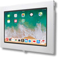 TABcare Locking Security Metal Case for Apple iPad Air 11" 2024 6th gen. for Kiosk, POS, Store, Show Display (White, iPad Air 11 2024)