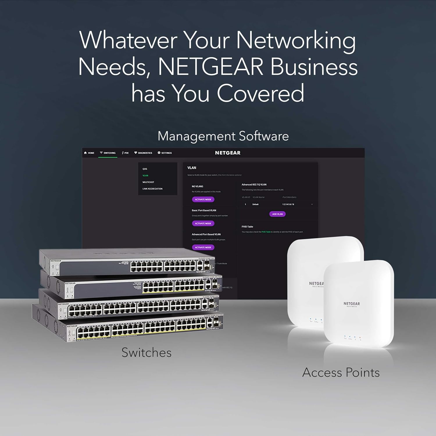 NETGEAR 8-Port 1G/10G Gigabit Ethernet Unmanaged Switch (GS108X) - with 1 x 10G SFP+, Desktop or Wall-Mount, Limited Lifetime Protection