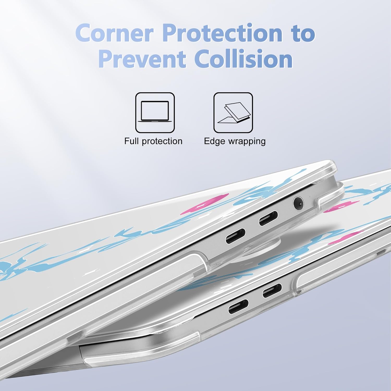 for MacBook Pro 16 inch Case 2019 2020 Release Model A2141, Plastic Hard Shell Cover with Keyboard Cover & Screen Protector for MacBook Pro 16 inch with Touch Bar & Touch ID, Cherry Bow