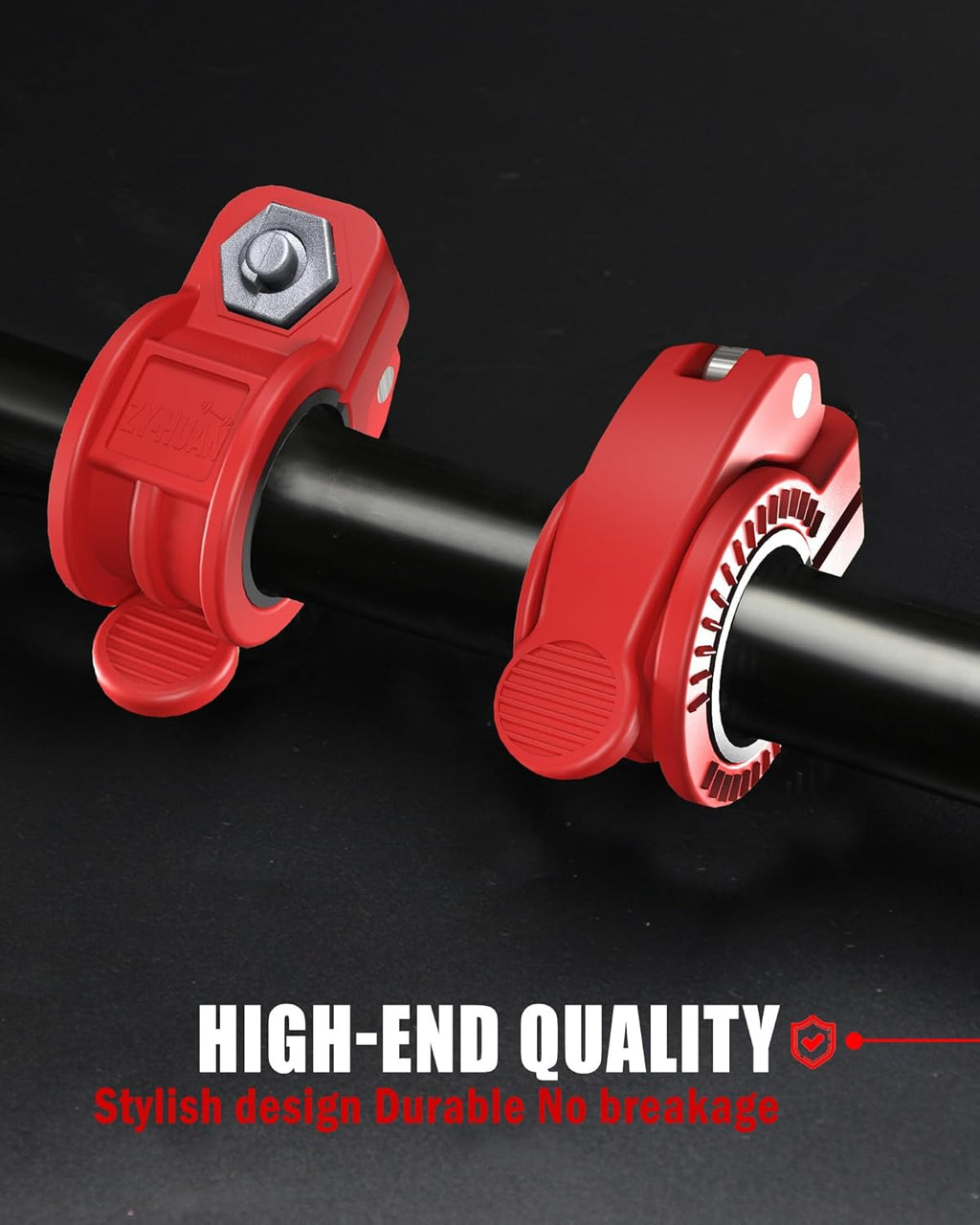 Mini Barbell Clips 1 inch I Multi-Size Adjustable Barbell Collar I 1 inch Barbell ClampsIQuick Release Weight Clips Pair of Locking for Dumbbell Bar