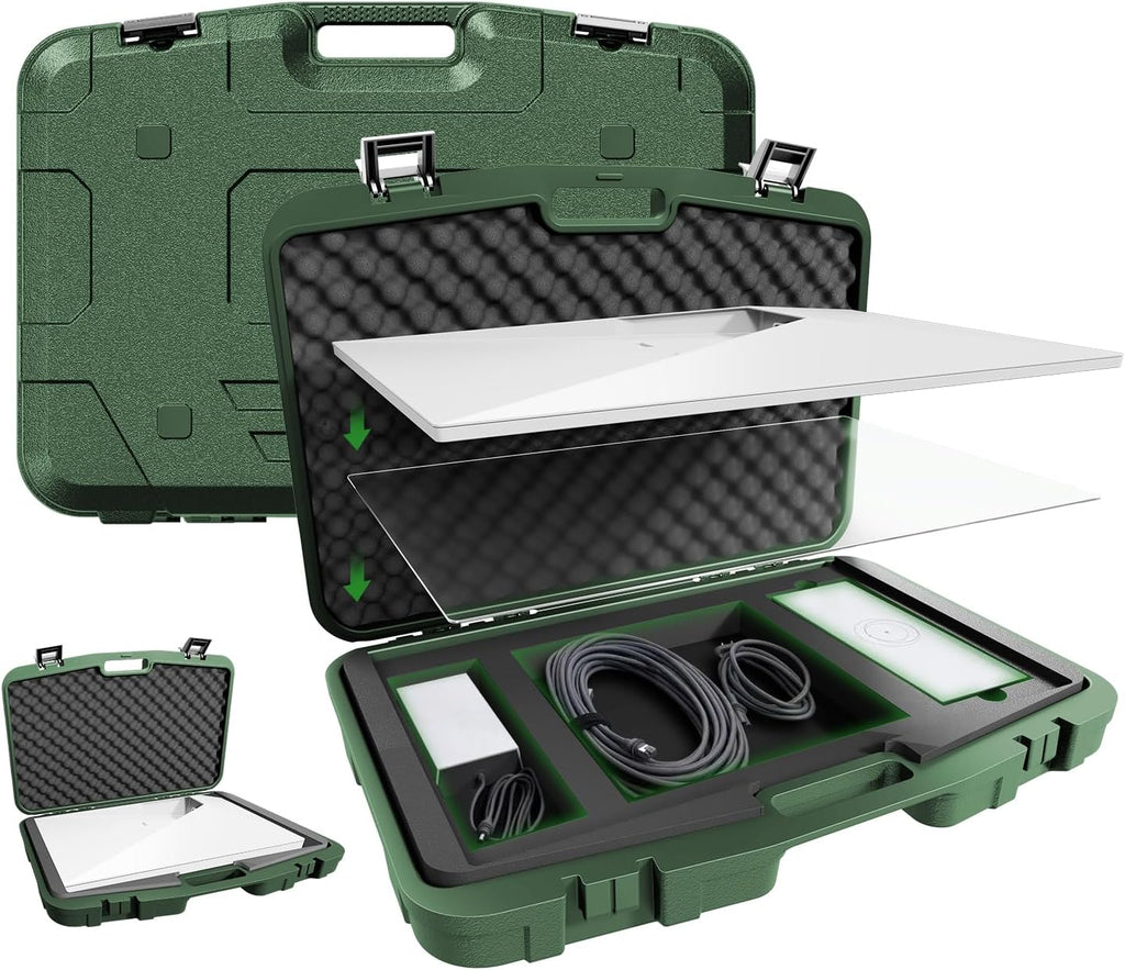 Starlink Gen 3 Standard Hard Carrying Case – Waterproof Travel EVA Storage Box for Dish & Accessories, Adapter & Stand – Rugged Protection for RV & Outdoor Use
