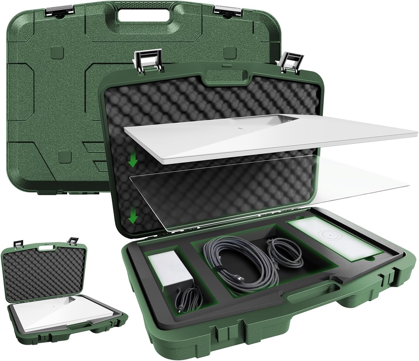 Starlink Gen 3 Standard Hard Carrying Case – Waterproof Travel EVA Storage Box for Dish & Accessories, Adapter & Stand – Rugged Protection for RV & Outdoor Use