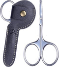 YOUYISI 3.75" Nose Hair Scissors, Round Tip Small Facial Mustache Scissors by YOUYISI