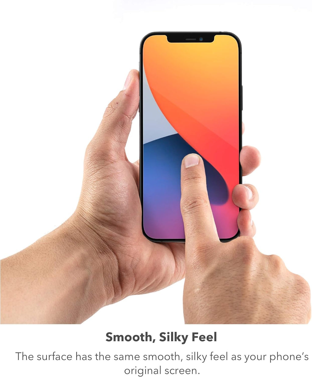 ZAGG InvisibleShield Glass Elite VisionGuard+ Screen Protector - iPhone 12 Mini - Impact Protection, Scratch, Fingerprint, Smudge, Oil Resistant, Clear