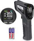 Etekcity Temperature Gun Infrared Thermometer -58°F 1130°F, Digital Laser Heat Gun for Pizza Ovens, Griddles, Meat, Refrigerators, Engines, HVAC, Kitchen & Pool Accessories