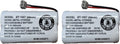 JustGreatDealz Battery BT-1007 BT1007 BT904 BT-904 BT1015 BT-1015 BBTY0651101 BBTY0460001 BBTY0510001 BBTY0624001 BBTY0700001 HHR-P506 HHR-P506A Compatible with Uniden Telephones (2-Pack)