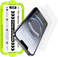 Esanik for iPhone 16e/14/13Pro/13 Matte Glass Screen Protector [Auto-alignment] Anti-Glare & Anti-Fingerprint,Anti-Reflection,Bubble Free, Smooth as Silk, 2 Pack 9H Glass Screen Cover