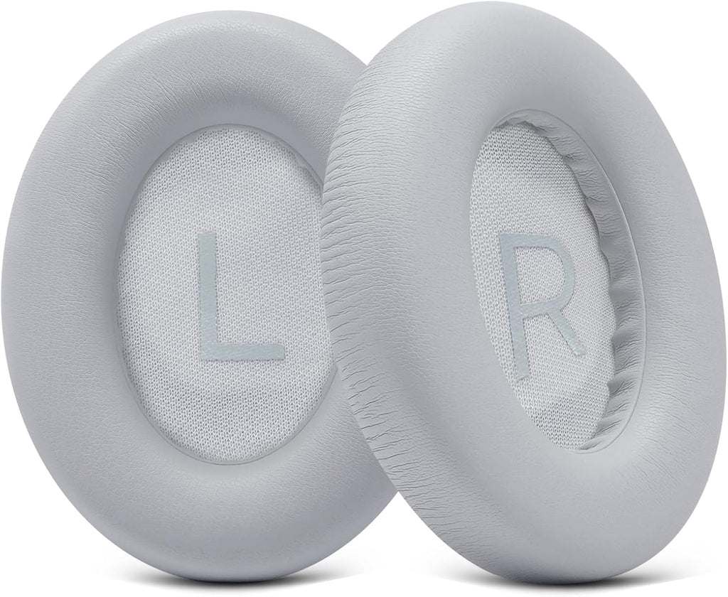 Replacement Ear Pads for Bose NC700 Noise Cancelling Headphones, Upgrade Protein Leather Earpad Cushions for Bose 700 Over-Ear Headset (Silver)