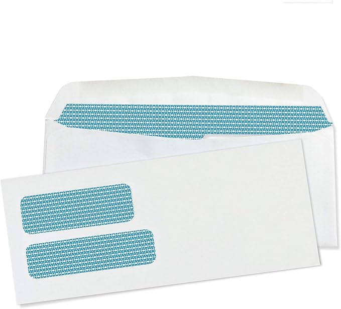 Aimoh #9 Double Window Security Business Mailing Envelopes - Image 4