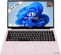 NIMO 15.6 inch Laptop FHD, AMD Ryzen 5 3500U, 8 GB RAM, 256 GB SSD, Windows 11, Backlit Keyboard, Fingerprint Reader, 65W PD, Lightweight Computer for Work and Homeschooling,Rose