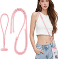 3 in 1 Adjustable Universal Anti-lost Cell Phone Lanyard, Detachable Cell phone Strap for Women/Men, Crossbody/Neck