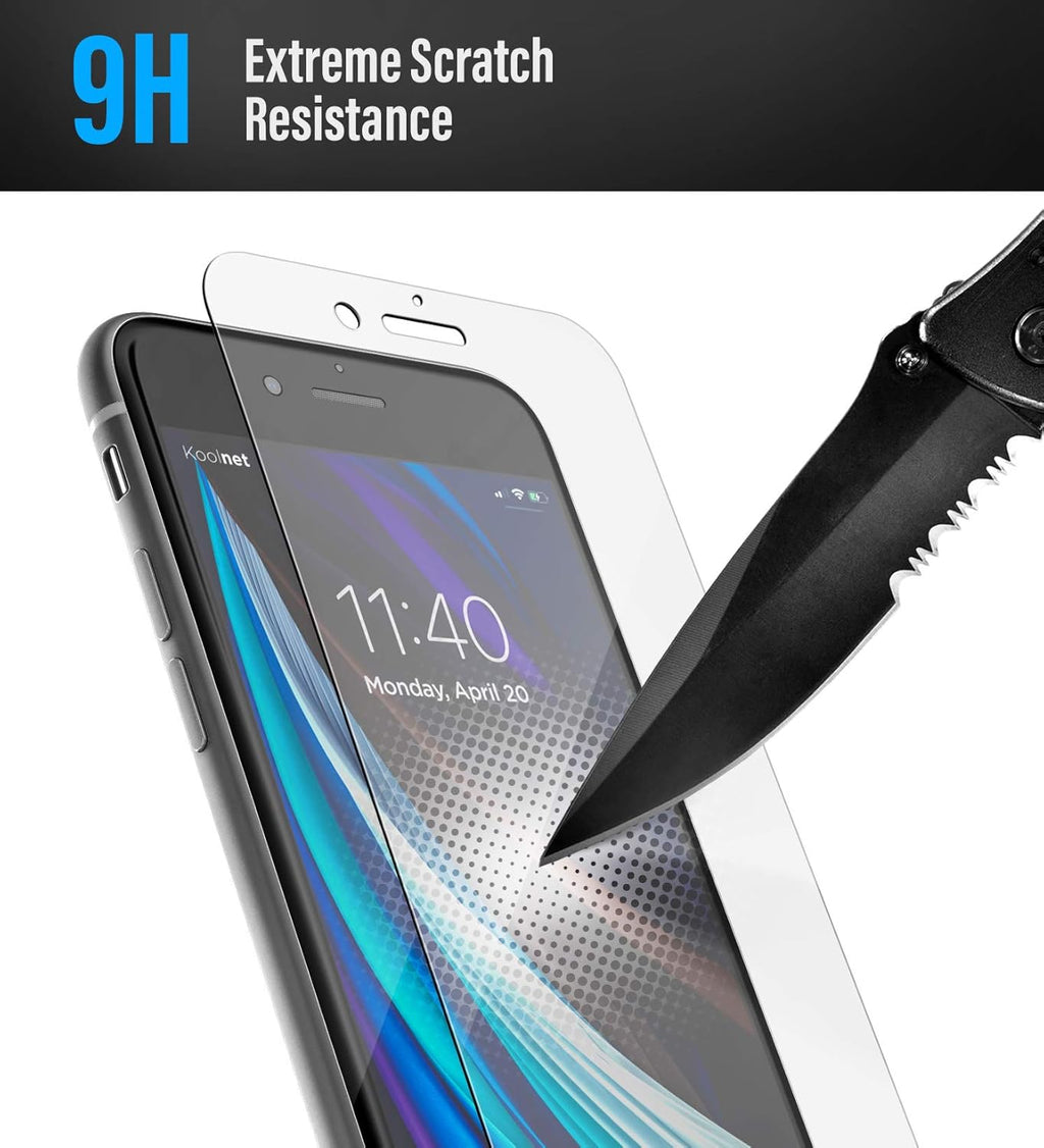 magglass iPhone SE Matte Screen Protector - Anti Glare, Fingerprint Resistant Tempered Glass (SE 2022 3rd Gen/SE 2020) (Matte)