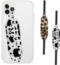 Phone Grip Strap - Reversible Finger Holder for Phone Back, Customizable Anti-Slip Design, Wireless Charging Compatible Detachable Holder for iPhone - Its a Mood