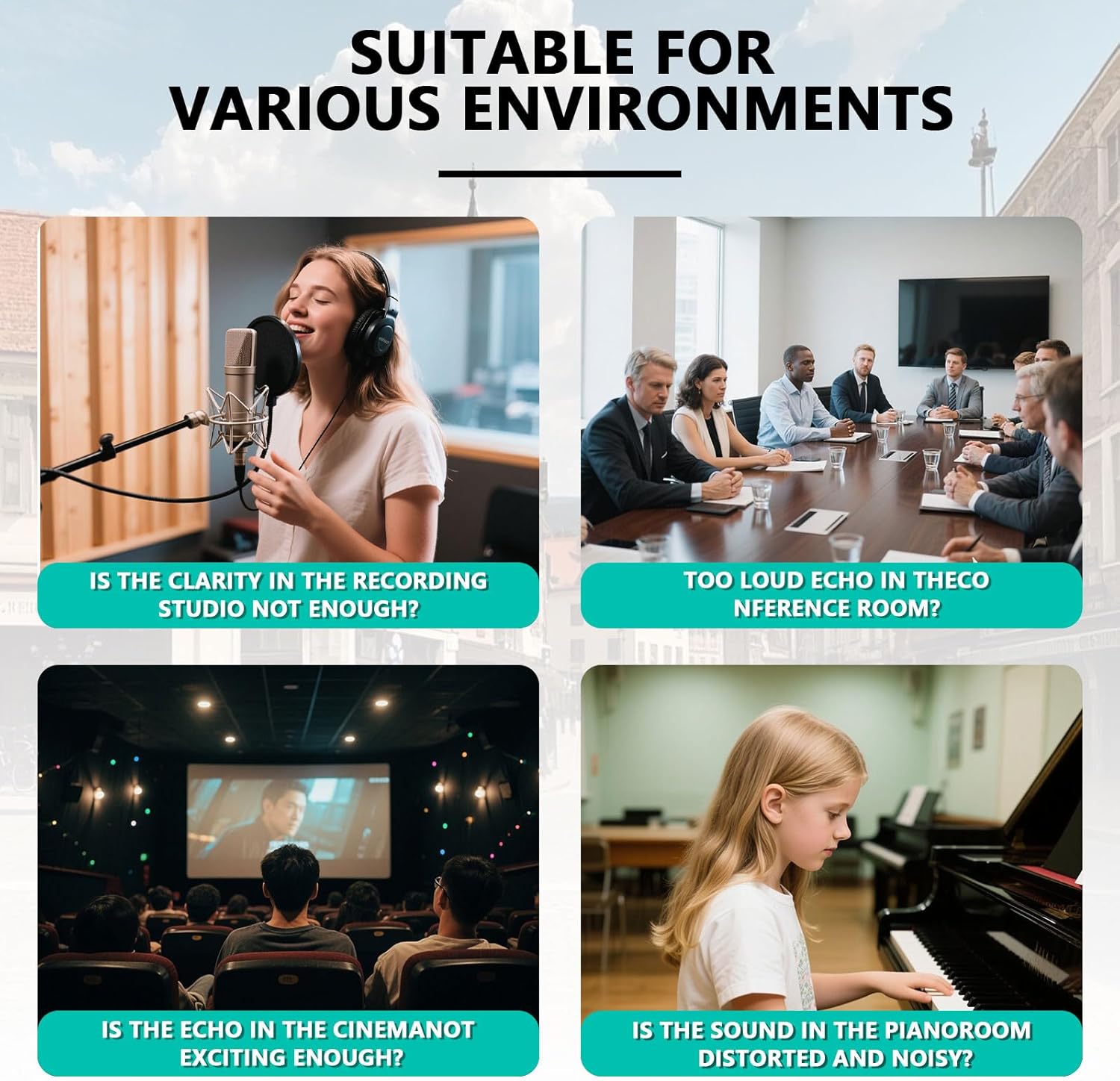 Sound Proof Foam Panels for Walls，1" X 12" X 12" Acoustic Foam Panels Insulation Studio Soundproofing Fire Resistant Noise Absorbing for Studio, Office, Home (GZ-L 12" X 12" X 1", 30PACK)