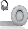 Replacement Ear Pads Cushions for Beats Studio（B0501、B0500），Beats Studio 2 & Studio 3 Wired & Wireless Headphones, Earpads with Soft Protein Leather, Noise Isolation Memory Foam - Grey