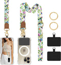 TiMOVO Phone Lanyard Crossbody Wrist Strap, Adjustable Anti-Theft Strap for Smartphone Case
