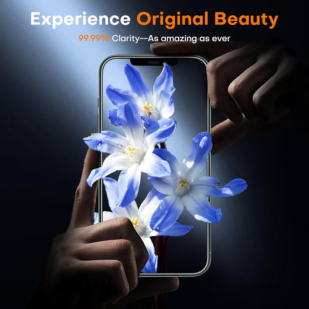 TOCOL for iPhone 11 / iPhone XR Screen Protector 9H Hardness Military Grade Shatterproof HD Tempered Glass Full Coverage Easy Installation Case Friendly 2 Pack