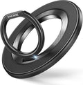 SYNCWIRE Upgraded Magnetic Phone Ring Holder for MagSafe, Magnet Cell Phone Grip Stand Finger Ring Kickstand Two-Sided Magnetic Compatible with iPhone 16 Pro Max 15 14 13 12 MagSafe Accessories