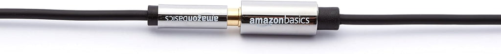 Amazon Basics 3.5mm Aux Jack Audio Extension Cable, Male to Female, Adapter for Headphone or Smartphone, 25 Foot, Black