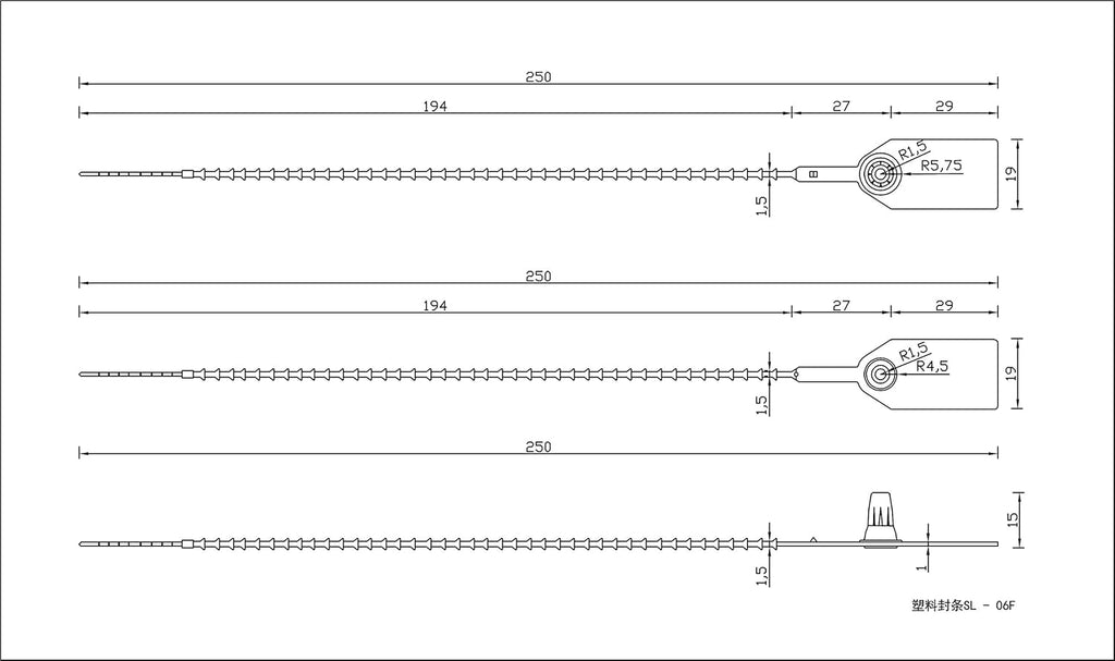 Leadseals(R) 1000 Plastic Tamper Seals, Zip Ties for Fire Extinguishers Pull Tite Security Tags Numbered Disposable Self-Locking Tie 250mm Length (Yellow)