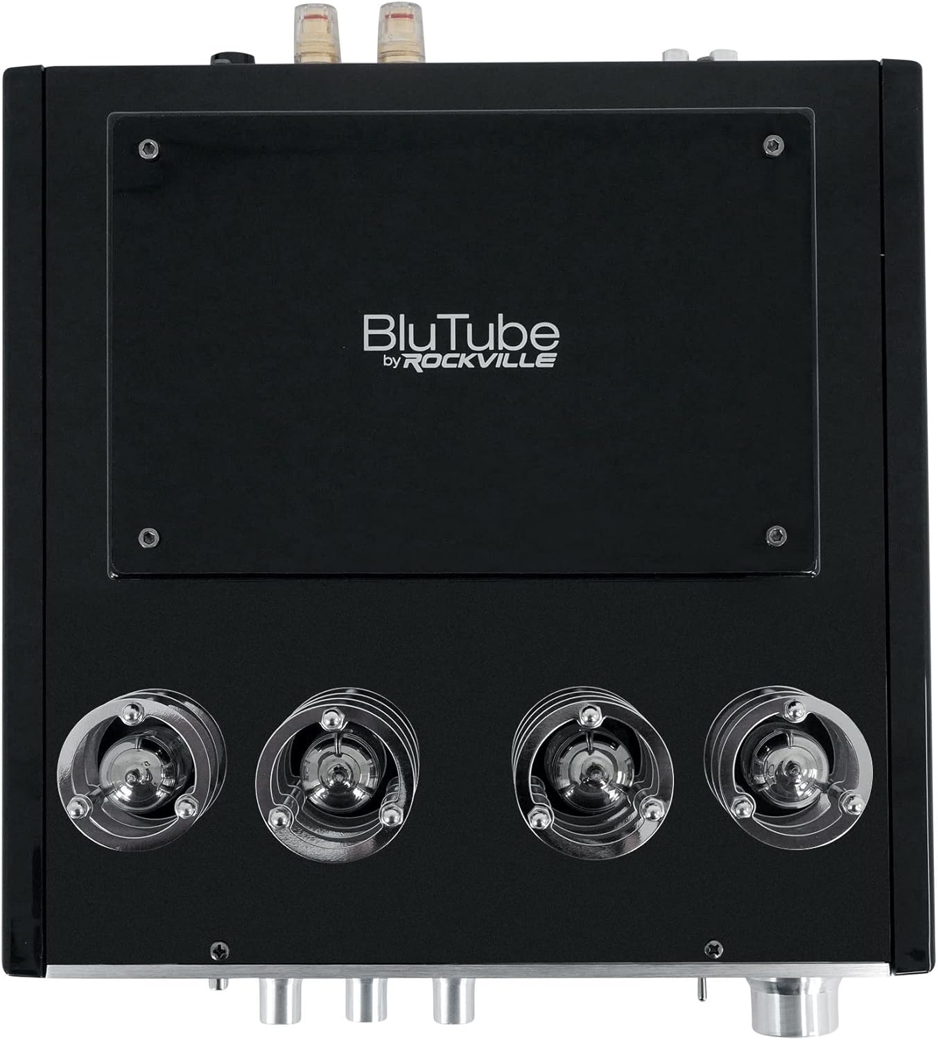 Rockville BluTube 70W Tube Amplifier Stereo Receiver, Bluetooth, EDR, Compact Design, Warm Sound, for Home Audio Enthusiasts