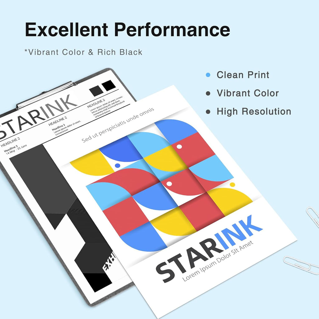 st@r ink Compatible Ink Cartridge Replacement for Canon PGI-280 XXL 280XXL PGBK for Pixma TR8620 TR8620a TR8520 TR7520 TS9120 TS8320 TS8220 TS6120 TS6220 TS6320 Printer(2 Packs)